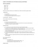 SUMA O DIFERENCIA DE POTENCIAS IGUALES IMPARES