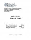 SOLUCIÓN DEL CASO: LA CASA DEL PUEBLO