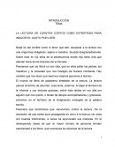 LA LECTURA DE CUENTOS CORTOS COMO ESTRATEGIA PARA INDUCIR EL GUSTO POR LEER