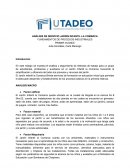 ANÁLISIS DE SERVICIO JARDIN INFANTIL LA COMARCA