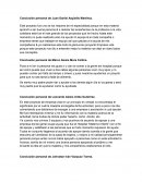 Conclusión personal de Marco Alexis Mora Collins y otros