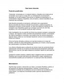 Que hacer docente y su Posición positivista