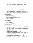 Motivaciones para la Migración de lo Rural a lo Urbano