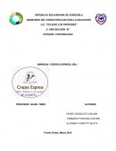 EMPRESA “CREPES EXPRESS, SRL.”