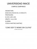 Como ser tú mismo sin culpas