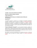 DISEÑO DE UN PLAN ANUAL DE COMUNICACIÓN INTERNA EN UNA EMPRESA