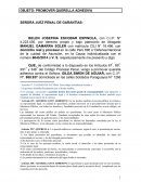 Modelo de Querella Adhesiva en la Rca. del Paraguay