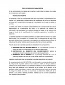 LOS TIPOS DE RIESGOS FINANCIEROS