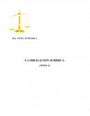 Derecho Civil.LA OBLIGACIÓN JURÍDICA.