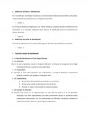 Definición de Plaza o Distribución