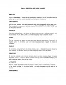 Como es Ensayo EN LA DIESTRA DE DIOS PADRE