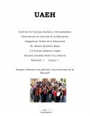 Ensayo referente a la película “Los escritores de la libertad”
