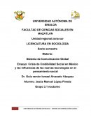 Crisis de Credibilidad Social en México y las influencias de las nuevas tecnologías en el pensamiento social