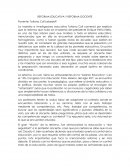 REFORMA EDUCATIVA Y REFORMA DOCENTE