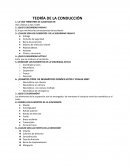 TEORÍA DE LA CONDUCCIÓN