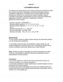 Guia Nº 1 LOS NÚMEROS REALES