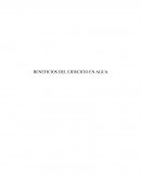 BENEFICIOS DEL EJERCICIO EN AGUA