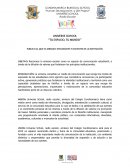 UNIVERSE SCHOOL “TU ESPACIO, TU MUNDO”