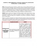 EVIDENCIA : TEMAS EMERGENTES A PARTIR DEL CONTEXTO DE LA NEGOCIACIÓN INTERNACIONAL Y EL MEDIO AMBIENTE