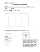 Cuestionaro sobre Roma