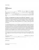 Carta entrega