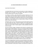 Los valores fundamentales de la vida social