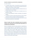 Derechos vulnerados en el periodo del Perú contemporáneo