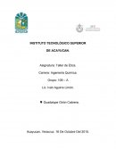 Practica No. 1 El estudiante reconocerá las normas de trabajo y seguridad del laboratorio de química inorgánica