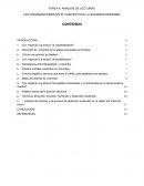 LA INDUSTRIALIZACIÓN,ANÁLISIS DE LECTURAS