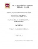 TALLER DE HERRAMIENTAS INTELECTUALES AUTOESTIMA