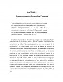 Metacomunicación: Ausencia y Presencia