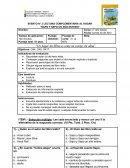 EVENTO N° 2 LECTURA COMPLEMENTARIA AL HOGAR “SAPO Y SEPO UN AÑO ENTERO”