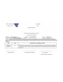 Control mensual - prestación de Servicio