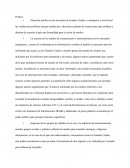 Analisis Político Económico