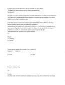 Cálculos de rendimiento