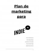Plan de marketing Indie Pr