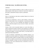 Porfirio Diaz, 100 años sin patria