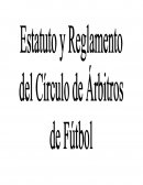 Estatuto de Fútbol