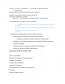 CICLO DE VIDA DEL PROYECTO VS CICLO DE VIDA DEL PRODUCTO