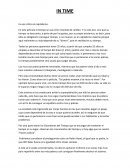 IN TIME Es una crítica al capitalismo