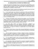 Labor docente preescolar