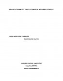 ANALISIS LITERARIO DEL LIBRO “LEYENDAS DE MONTAÑAS Y BOSQUES”