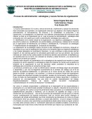 Proceso de administración estrategias y nuevas formas de organización