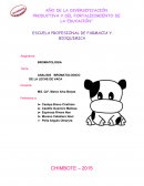 ANALISIS BROMATOLOGICO DE LA LECHE DE VACA