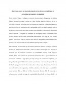 Barreras en contra del desarrollo educativo de los Jóvenes en condiciones de precariedad, la inequidad y desigualdad.
