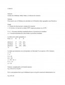 Cálculo de la Mediana, Media, Moda y Coeficiente de variación