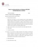 Etapa 2: La institucionalización y el Cardenismo 1920-1940 Actividad Diagnostica 2: Cinefoum