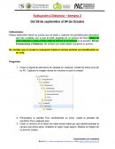 Evaluación a Distancia – Semana 2