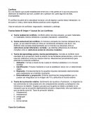 Resumen de capítulo conflictos