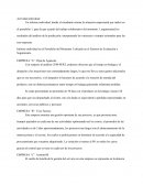 Actividad individual sobre la situación empresarial